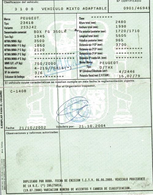 Foto del ricambio