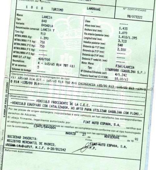 Foto del ricambio