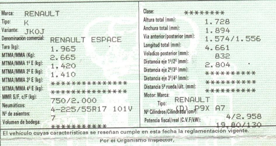 Foto del ricambio