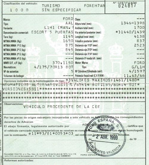Foto del ricambio