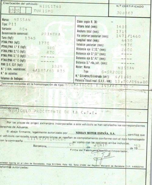 Foto del ricambio