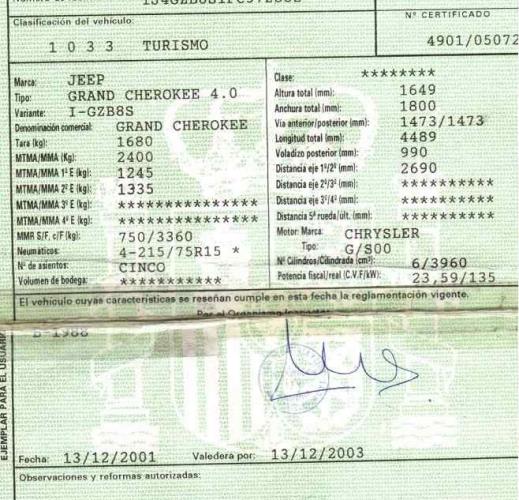 Foto del ricambio