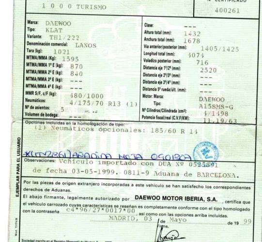 Foto del ricambio