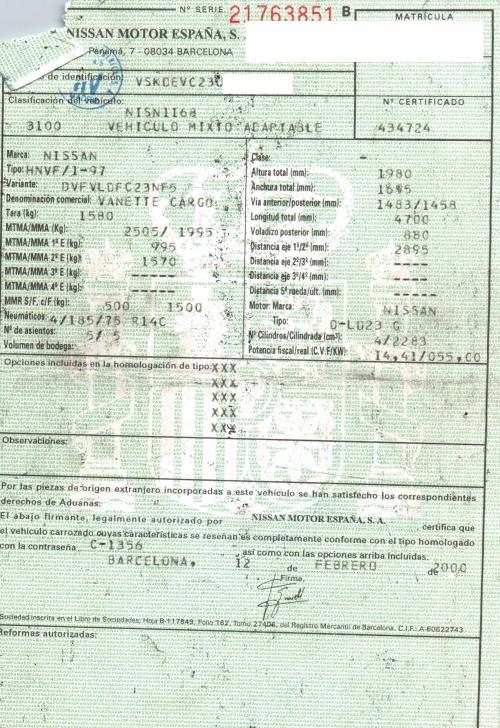 Foto del ricambio