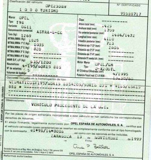 Foto del ricambio