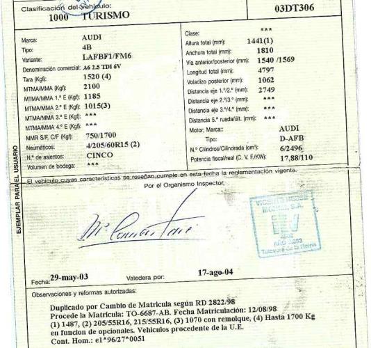 Foto del ricambio