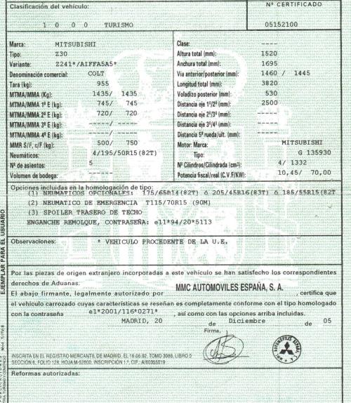 Foto del ricambio