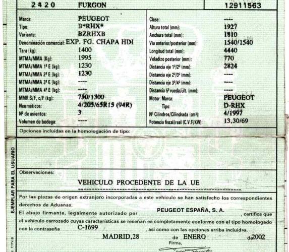 Foto del ricambio