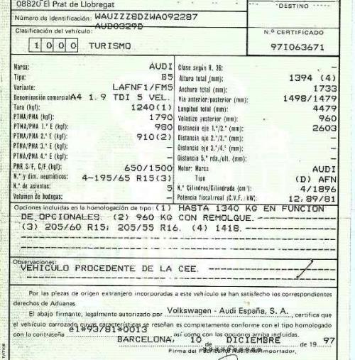 Foto del ricambio