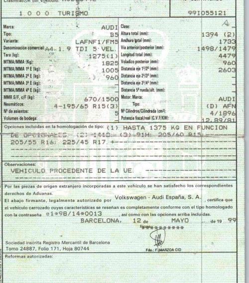 Foto del ricambio