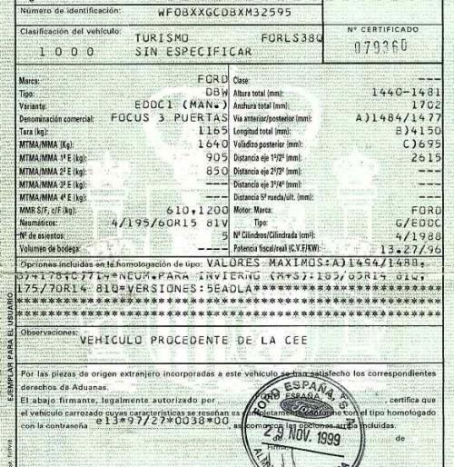 Foto del ricambio