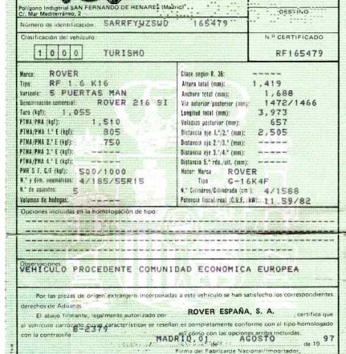 Foto del ricambio