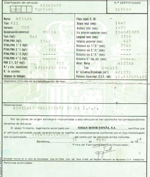 Foto del ricambio