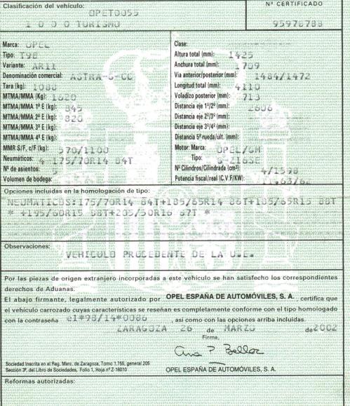 Foto del ricambio