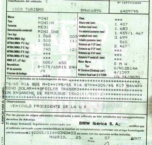 Foto del ricambio