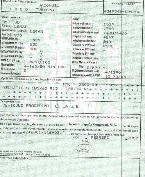 Foto del ricambio
