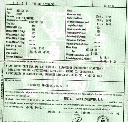 Foto del ricambio