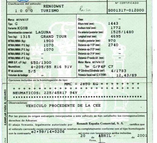 Foto del ricambio