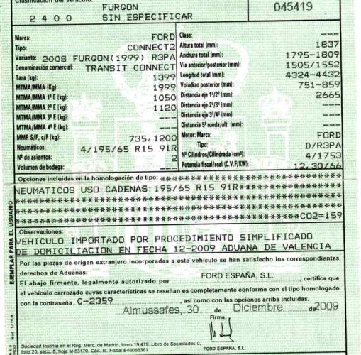 Foto del ricambio