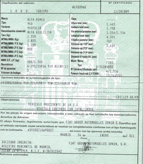 Foto del ricambio