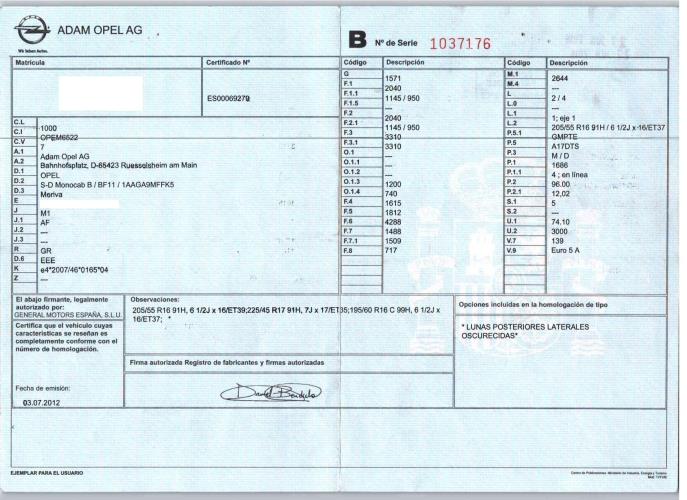 Foto del ricambio