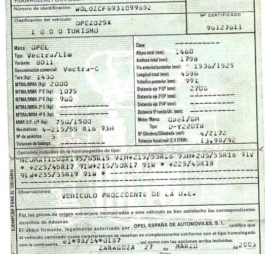 Foto del ricambio