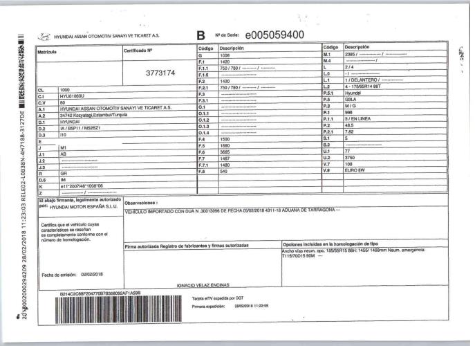Foto del ricambio