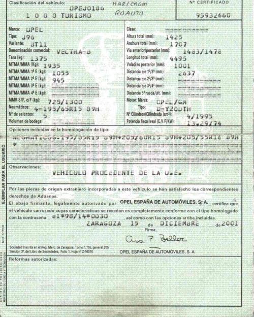 Foto del ricambio