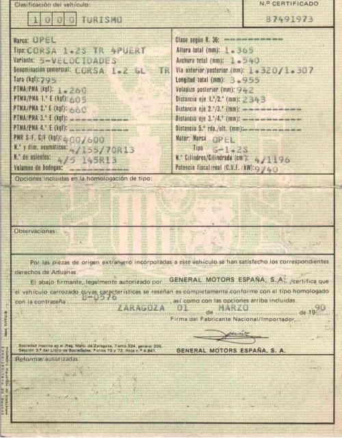 Foto del ricambio