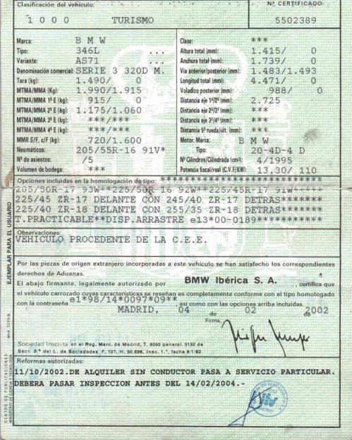 Foto del ricambio