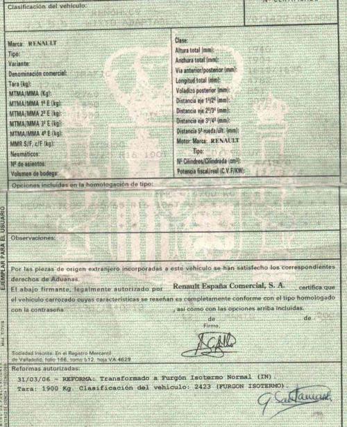 Foto del ricambio