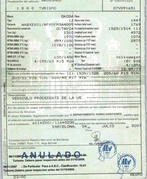 Foto del ricambio