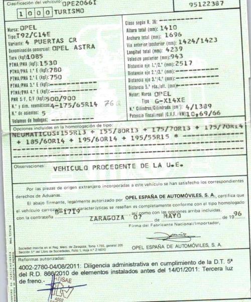 Foto del ricambio