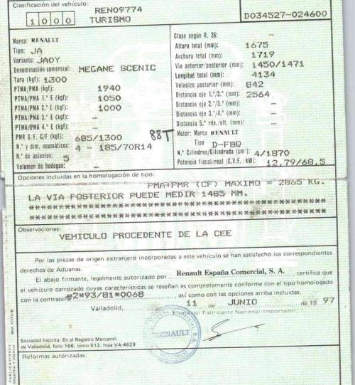 Foto del ricambio