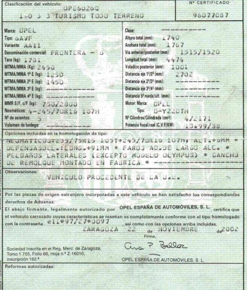 Foto del ricambio