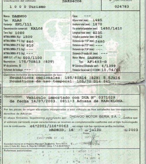 Foto del ricambio