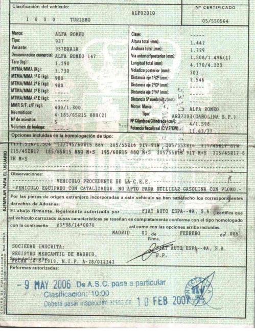 Foto del ricambio