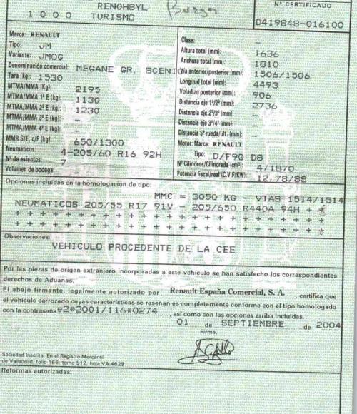 Foto del ricambio