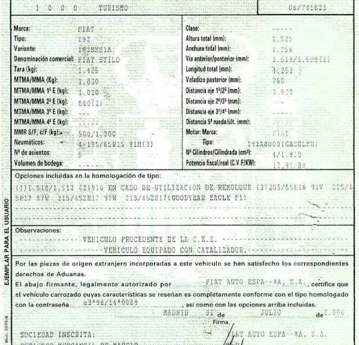 Foto del ricambio