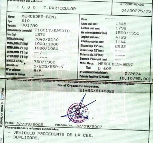 Foto del ricambio