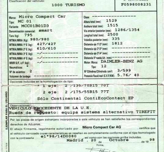 Foto del ricambio