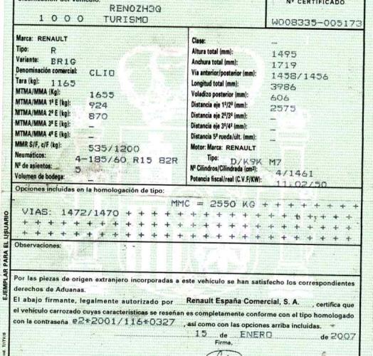 Foto del ricambio
