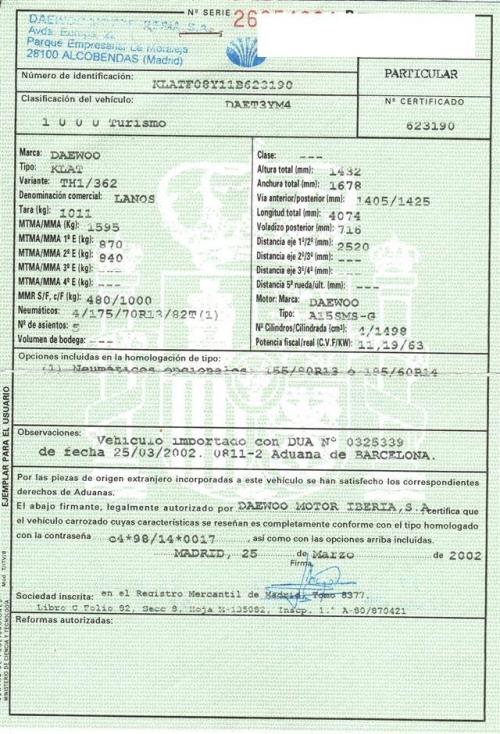 Foto del ricambio