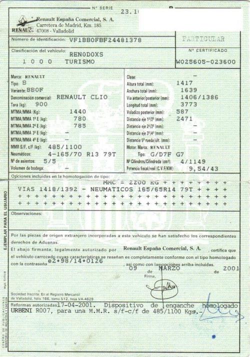 Foto del ricambio
