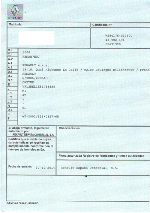 Foto del ricambio