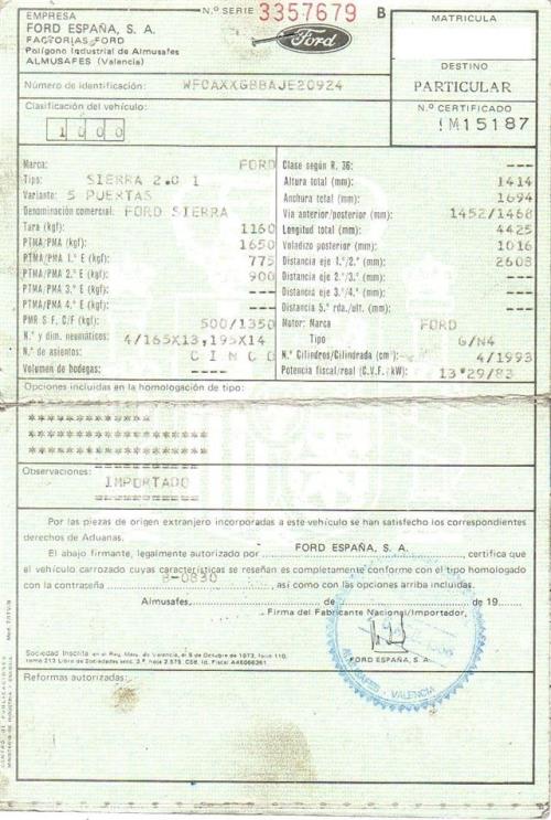 Foto del ricambio