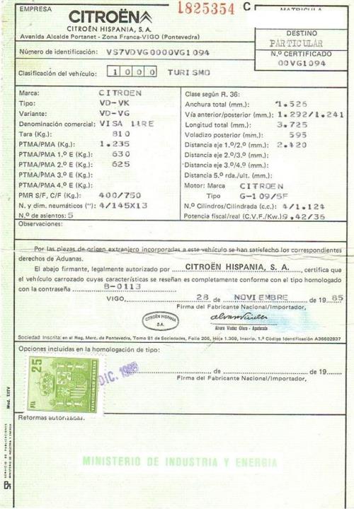 Foto del ricambio