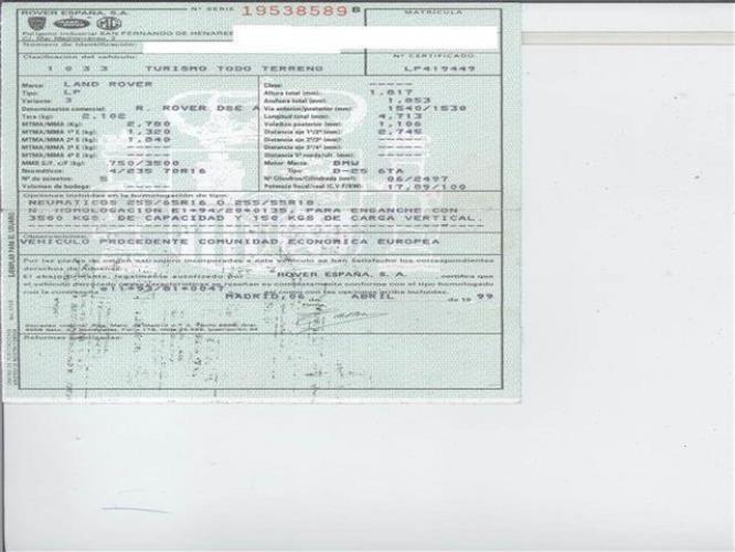 Foto del ricambio