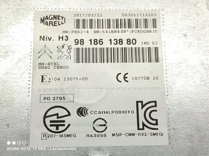 Foto del ricambio