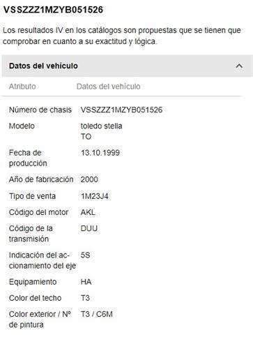 Foto del ricambio